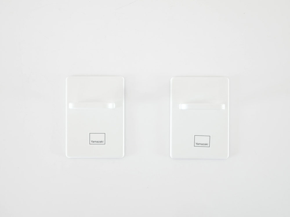 YAMAZAKI/Plateのスチール製マグネットスプレーフック2個セット