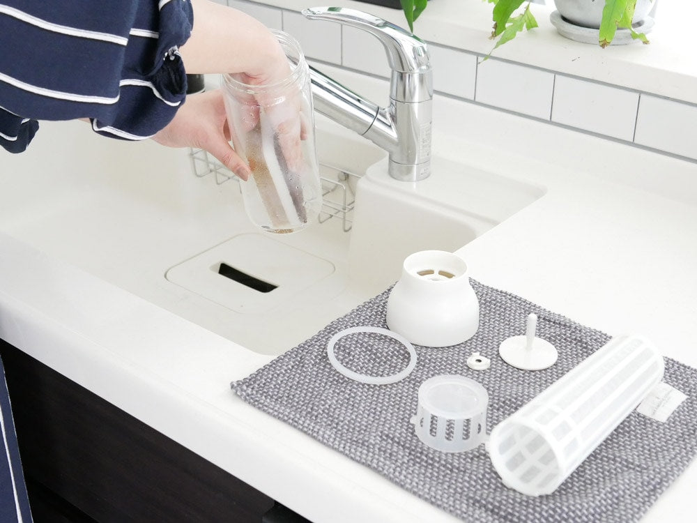 キントーの1Lステンレスウォーターカラフェ