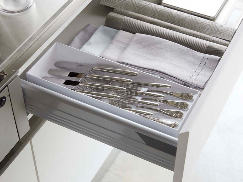 YAMAZAKI/towerの立体斜めカトラリーケース