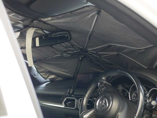 【CARFITY】車内を守る 遮熱カーシェードパラソル