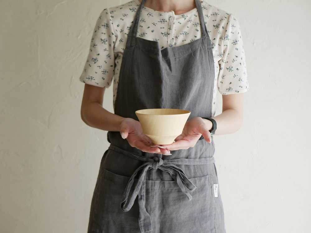 天然木の汁椀の製品写真