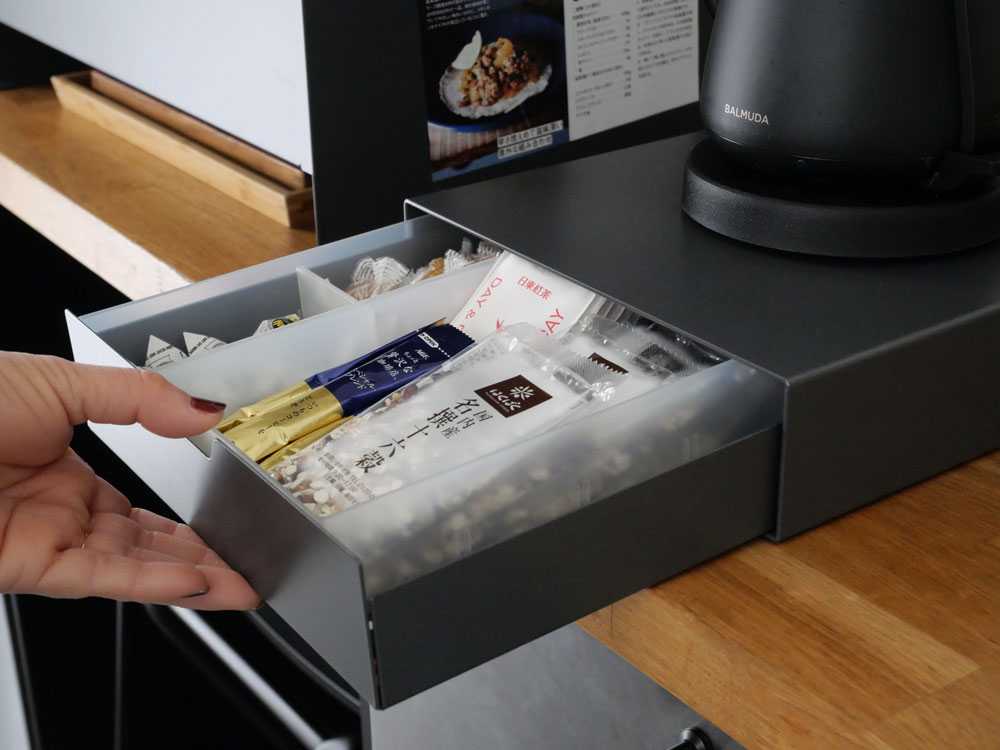 スチール製キッチン家電下収納ラック Sサイズ2点セットの仕様シーン15