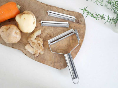 ≪単品・替え刃≫ワンタッチで替え刃交換!1本3役 ニュースピードピーラー