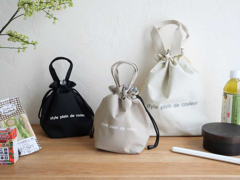 【style plein de couleur/スタイルプレンドゥクルール】保温保冷ランチ巾着バッグ