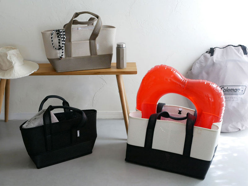 EVA素材のSPICE OF LIFEライトコンテナバッグ