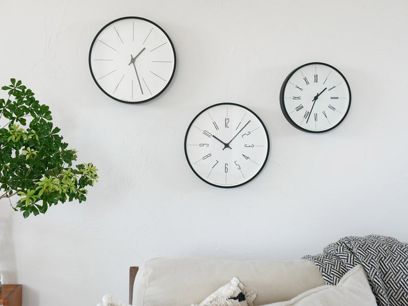 レムノス時計台デザインの電波時計