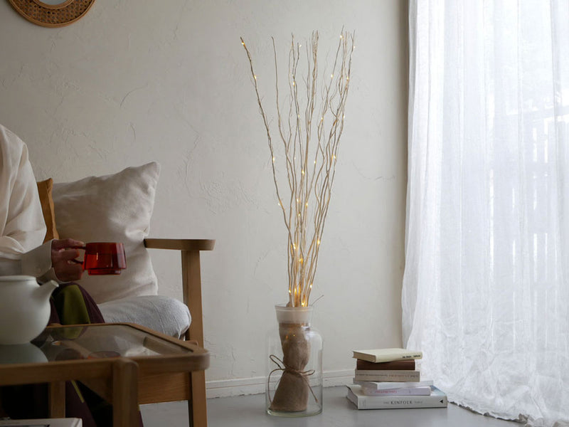 天然木製のブランチズガーランド、120cmの高さ