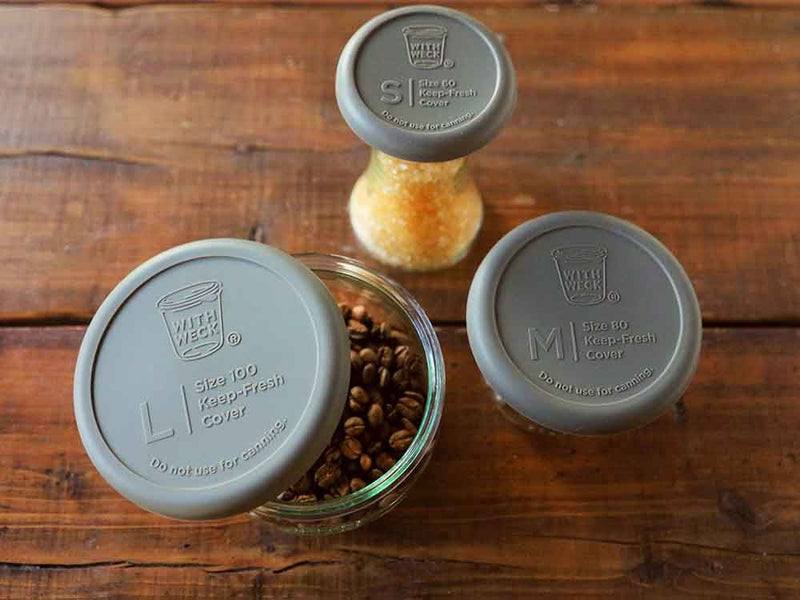 WITH WECKのシリコンキャップM・XSサイズ