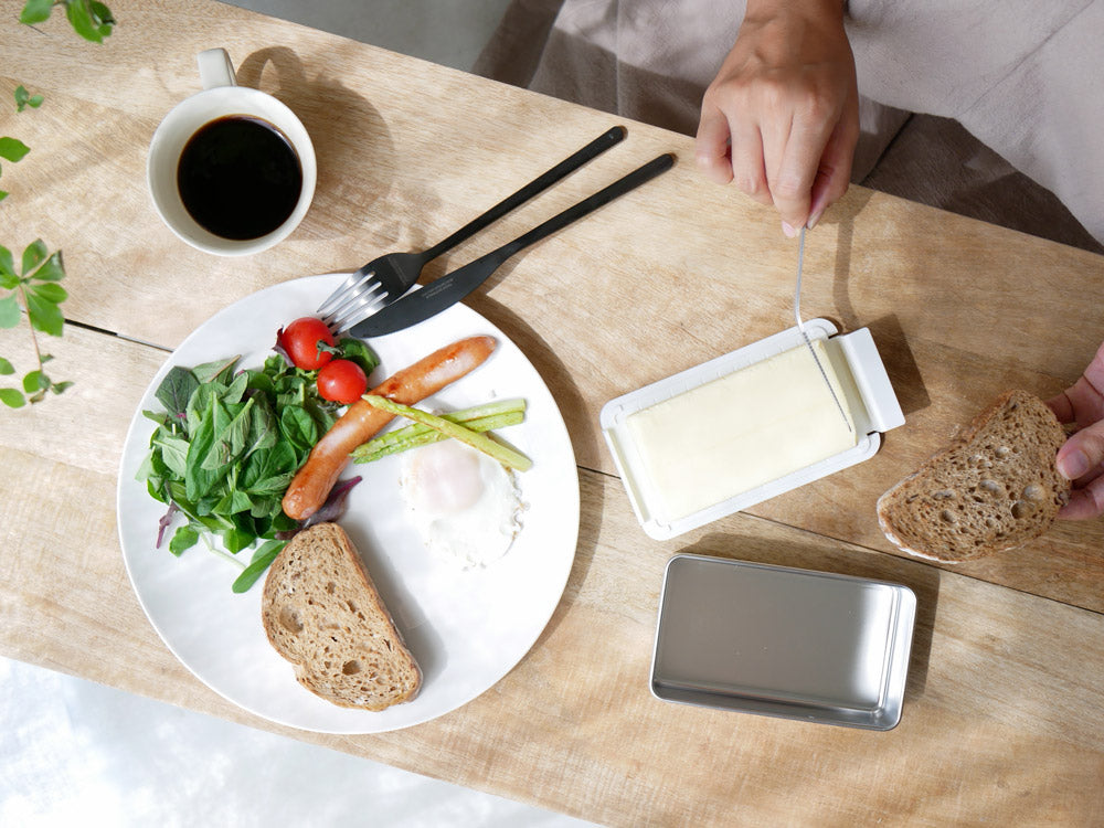 EAトCOのバターケースコンテナー、ステンレスフタ