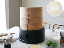 《ノベルティ付》ほったらかし電気せいろ