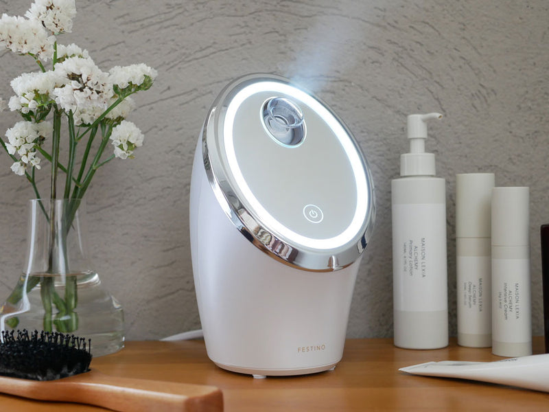 【FESTINO/フェスティノ】フェイシャルクレンジングナノスチーマー本体