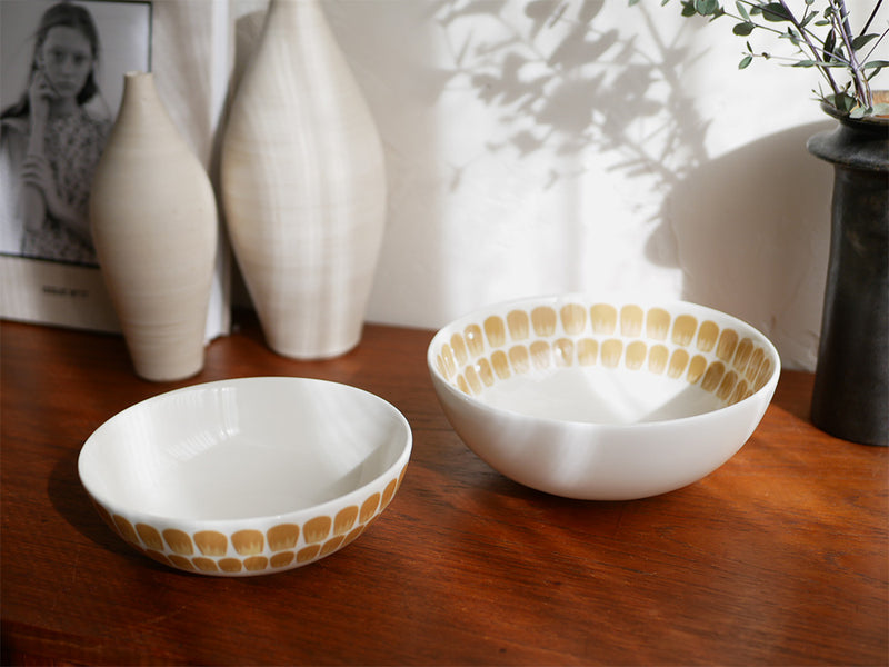 アラビア24hトゥオキオ ボウルの磁器製ミキシングボウル。16cmと18cmのサイズが選べます。