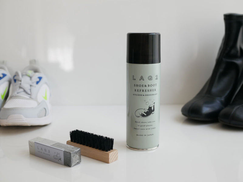LAQ2のニオイ撃退シューズ&ブーツリフレッシャーとシューイレイサーのセット商品