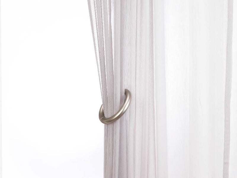 【Umbra/アンブラ】ハロ マグネティックタイバック2個セット、カーテン用ギロメット付き