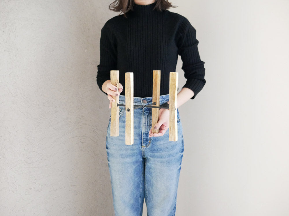 POSH LIVINGの折りたたみ式ポットスタンド