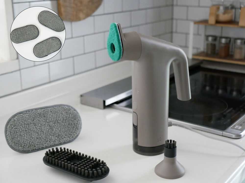 《ノベルティ クロスパッド3枚付》【±0/プラスマイナスゼロ】スチームクリーナー