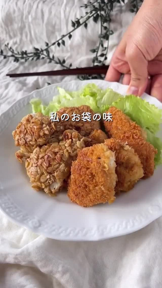 揚げないのにジューシー！うちの裏技チキンカツ