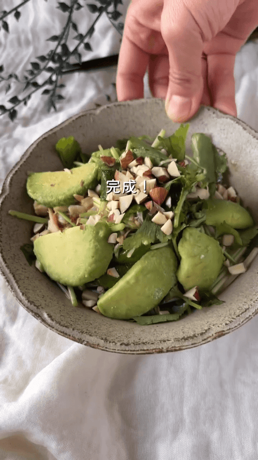 秒でなくなる！大人の三つ葉サラダ☘