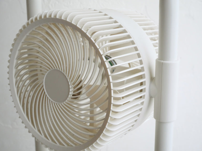 【moku./モク】２つのファンで自由に風を送るダブルマルチファン