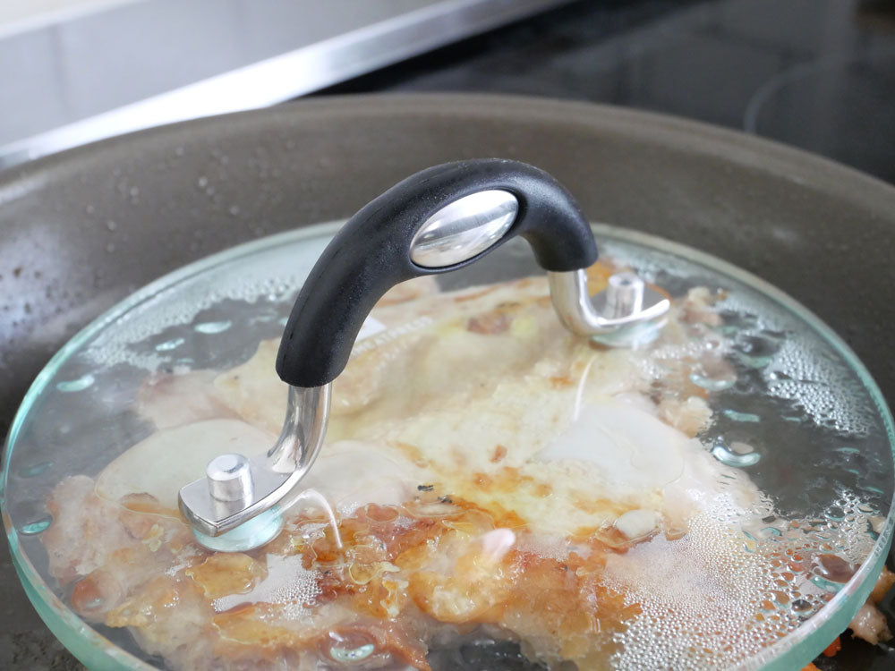 CORELLE Frying pan＆ガラス製ムテキミートプレス