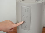 【THREEUP/スリーアップ】お部屋になじむスチーム加湿器 スチームポット 3L