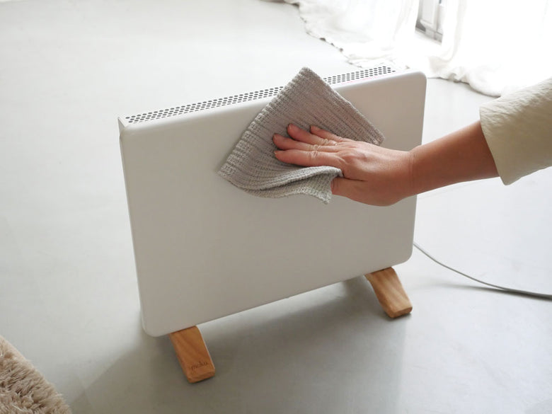【moku./モク】ひだまりのような暖かさ「ここぽか」ミニコンベクターヒーター