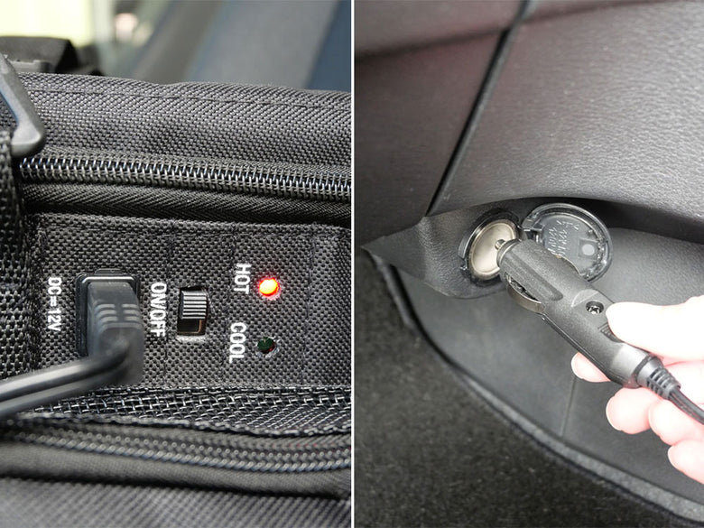 持ち運べる車載用保冷温バッグ（５リットル）