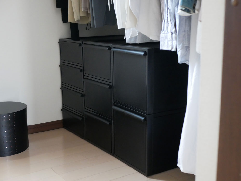 《ノベルティ付》【like-it/ライクイット】クローゼットシステム レギュラー セット組（キャスター）