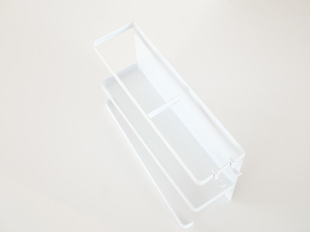 タワー型マグネットキッチンペーパー＆ラップホルダー