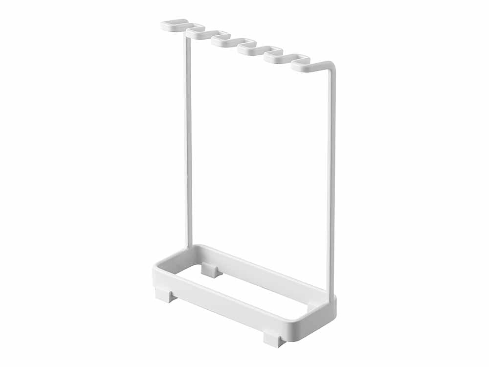 タワー5連歯ブラシスタンド スチール製 クッション付