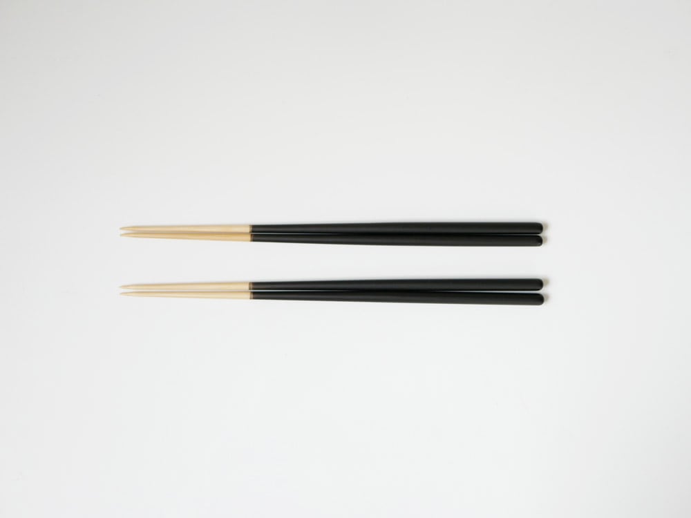 STIIKブランドの天然孟宗竹製カトラリー風箸2膳セット