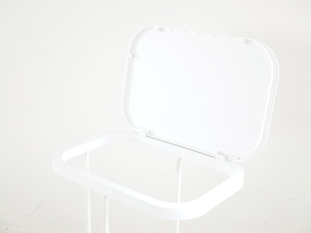 プラスチック製円筒型ルーチェ分別ゴミ袋ホルダー