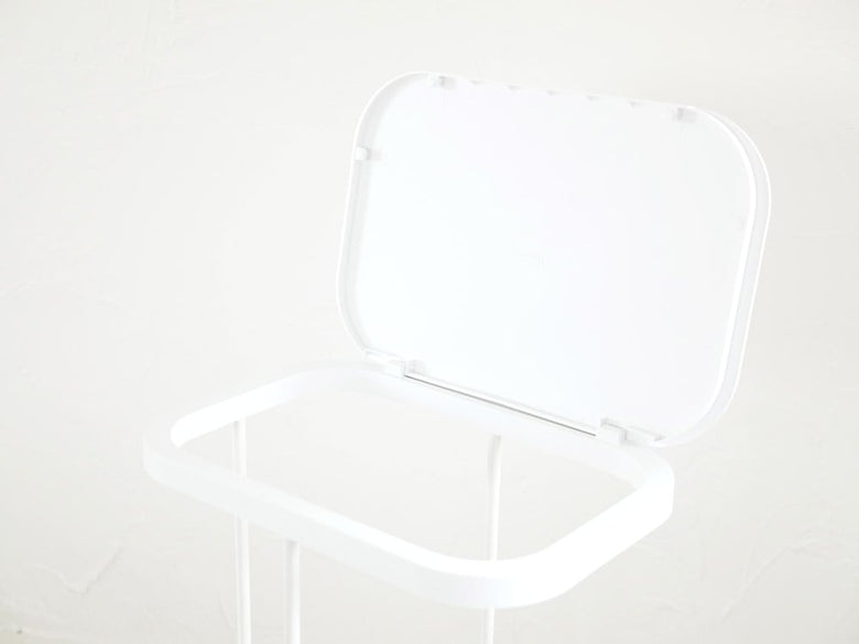 プラスチック製円筒型ルーチェ分別ゴミ袋ホルダー