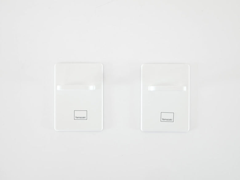 YAMAZAKI/Plateのスチール製マグネットスプレーフック2個セット