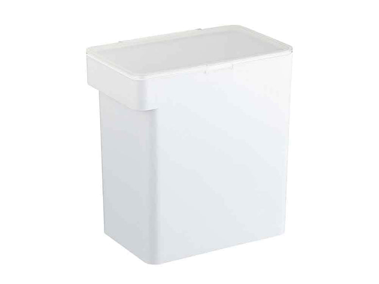 プラスチック製蓋と計量カップ付きの密閉米びつ