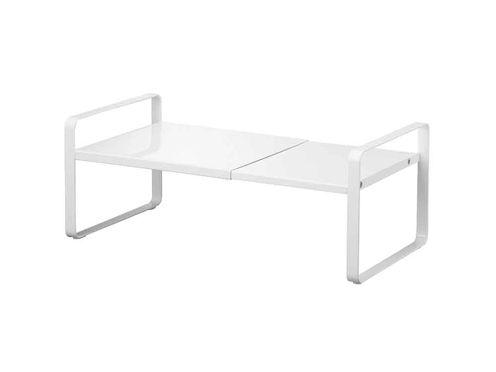 YAMAZAKIタワー2段伸縮収納ラック