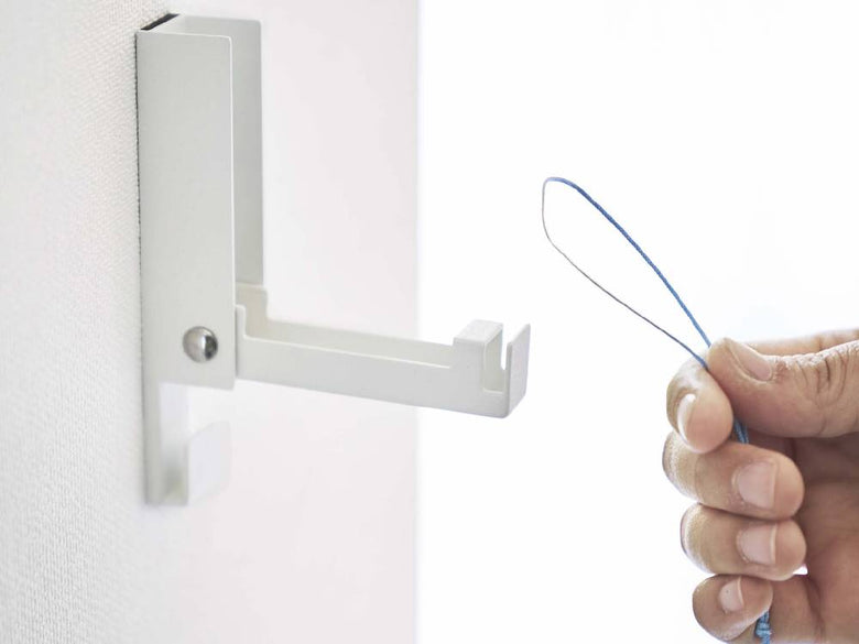 towerブランドの黒色風鈴＆しめ縄ホルダー