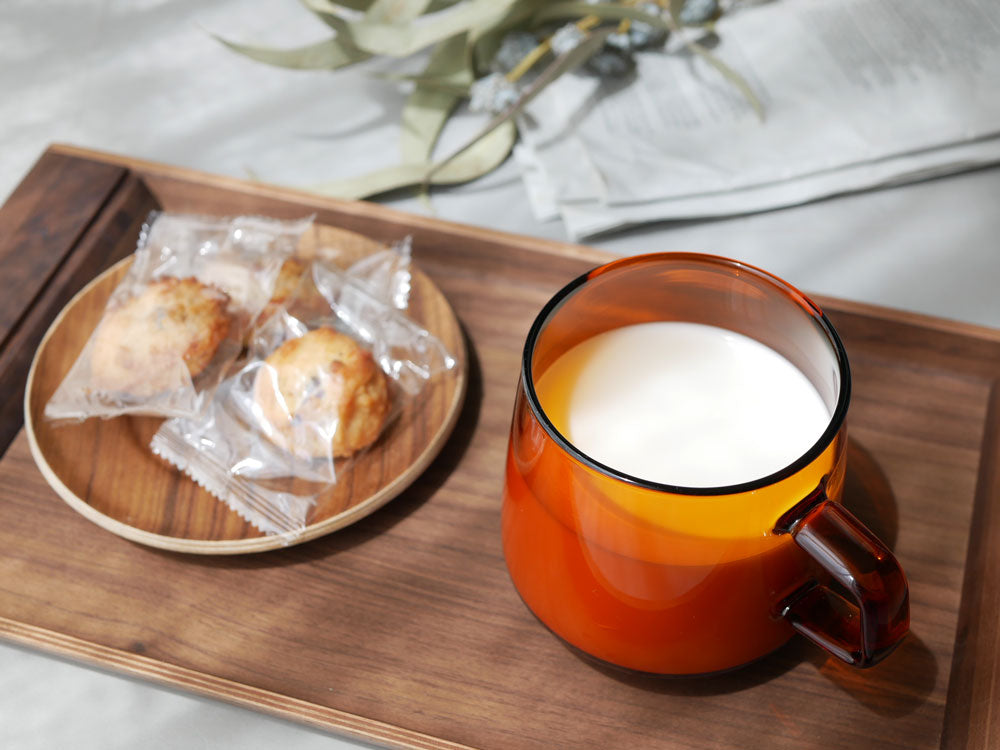 KINTOキントーSEPIAカップ、耐熱ガラス製のマグ