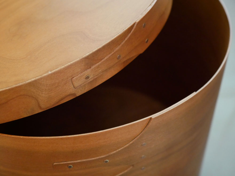 アクシスの木製シェーカーラウンドボックス