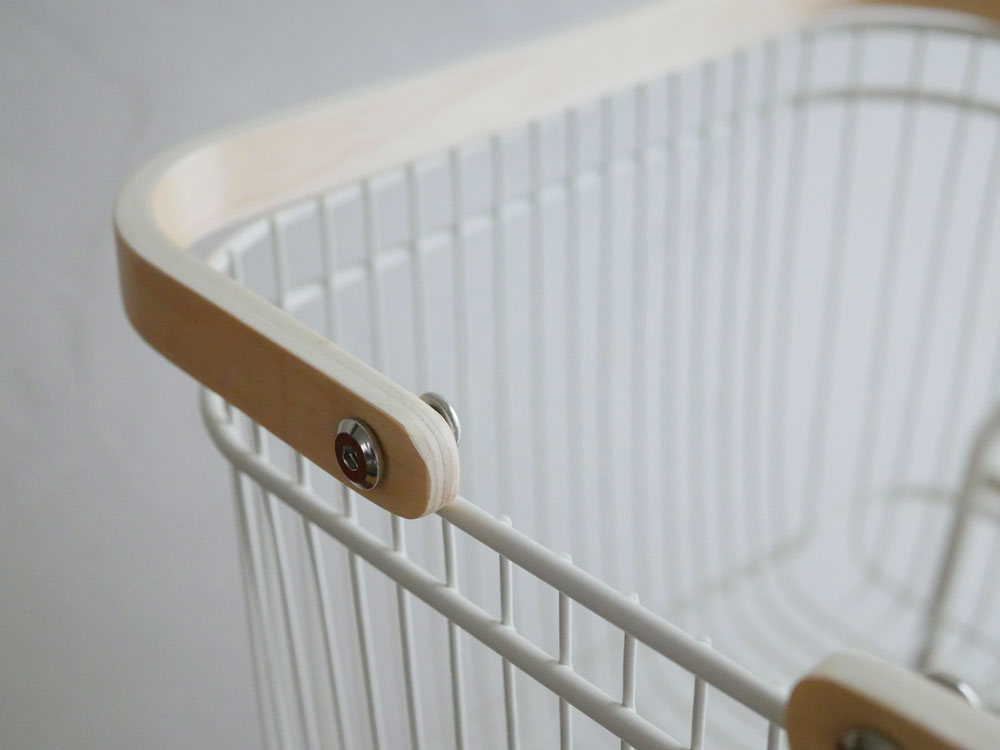 マッシュ リヴ キャリーバスケットワゴン Sの画像