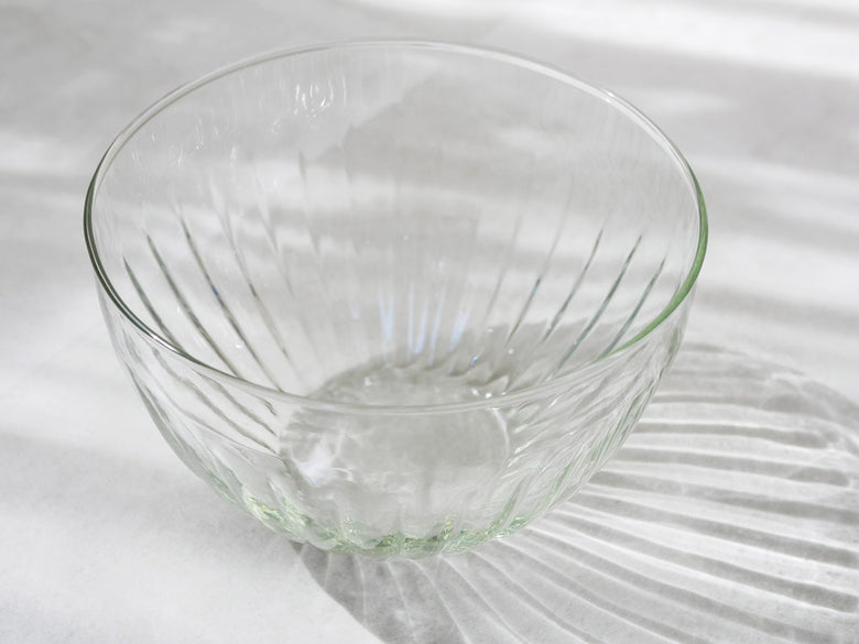 ホーンプリーズ リューズガラス製の透明ラウンドボウル