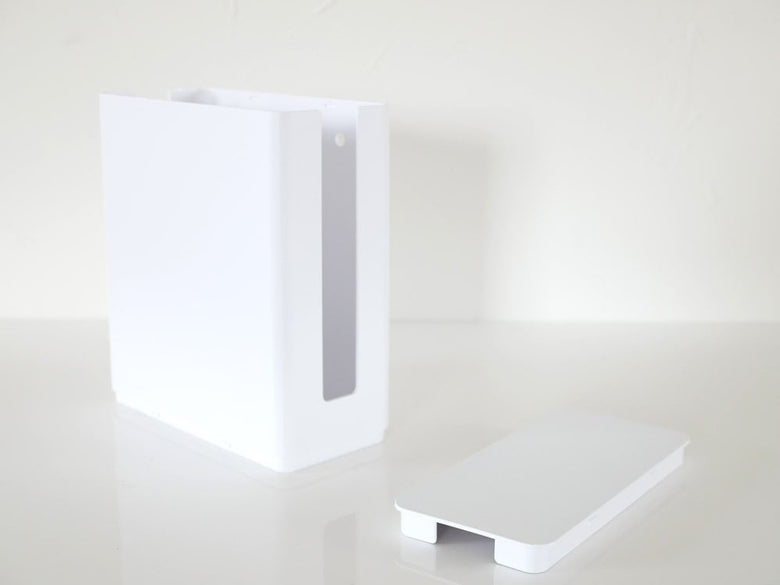 YAMAZAKIのスリム蓋付きルーター収納ケース