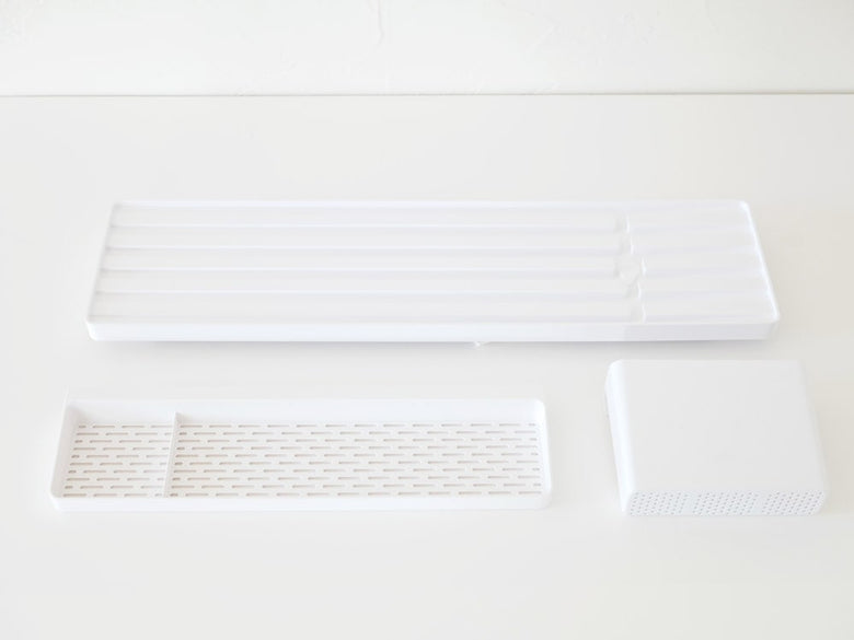 タワー2段スリム水切りワイヤーバスケット