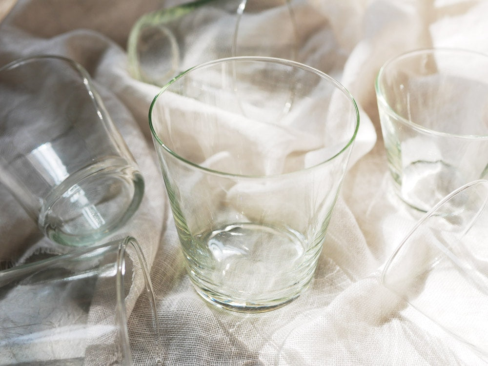 Horn Please製の透明なリューズガラスティーグラス