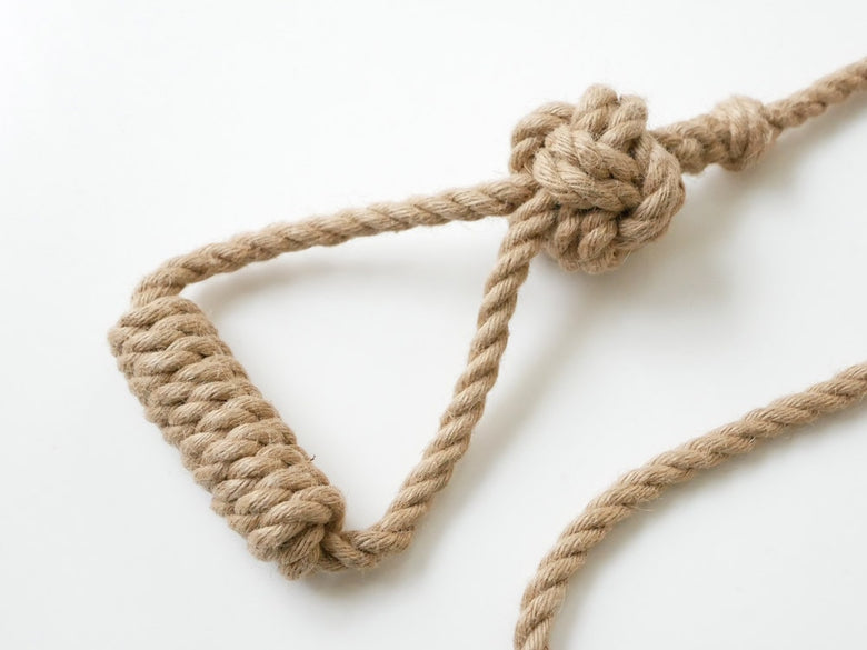 TOOLS FOR THE DOGのロープ製ドッグリード、結び目が特徴的な日本製で小型から中型犬に適したリード