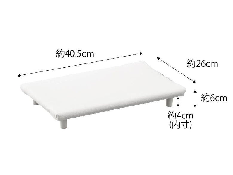 towerブランドの卓上脚付き平型アイロン台