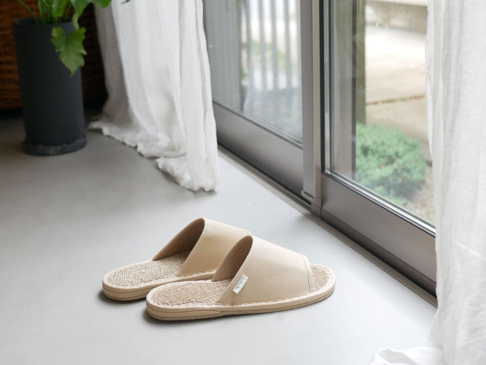 【SASAWASHI/ささ和紙】スリッパと箱のセット