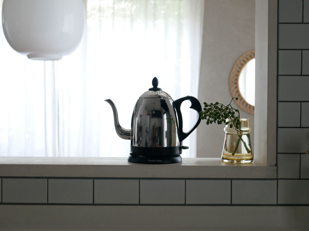 ラッセルホブスのステンレスカフェケトル