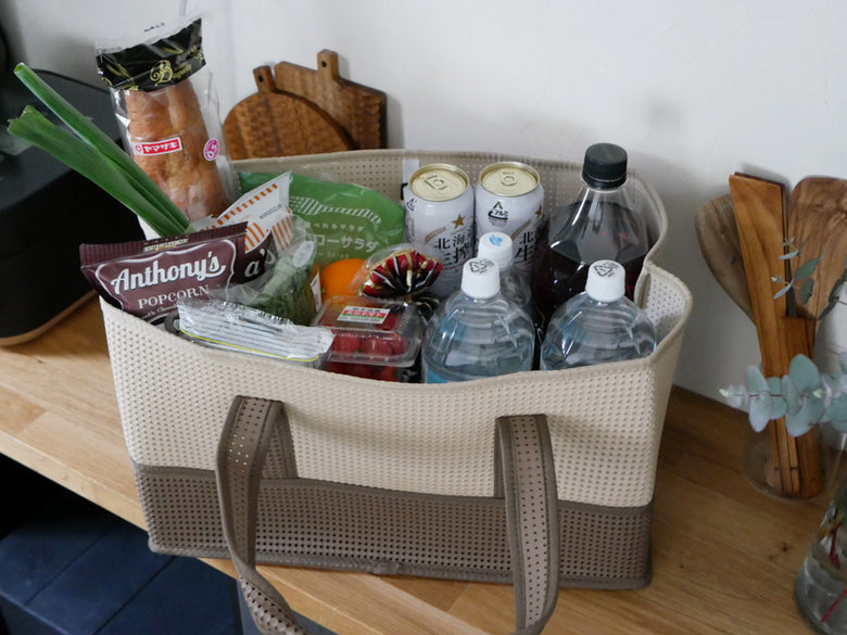 SPICE OF LIFE ライトコンテナバッグ、EVA樹脂製、サイズSとL