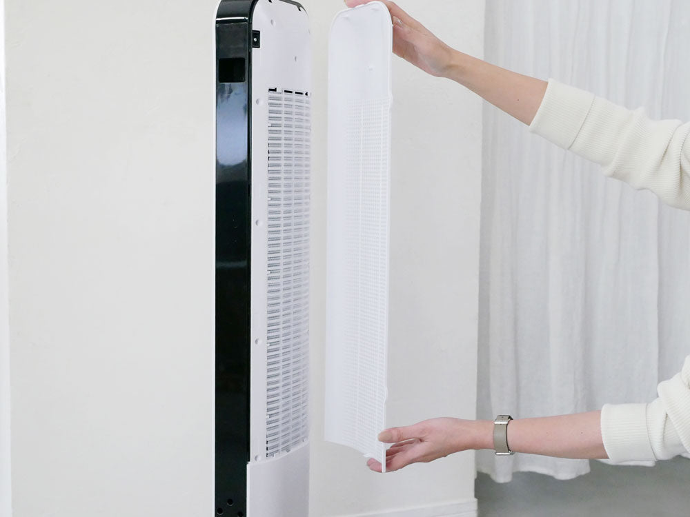 THREEUPスリムタワーファン 高さ91cm